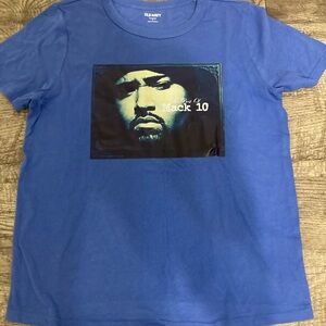 Old Navy Blue Graphic Tee